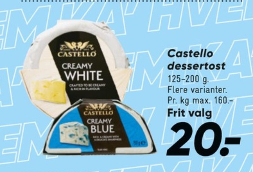 Castello Creamy White, Skimmelost