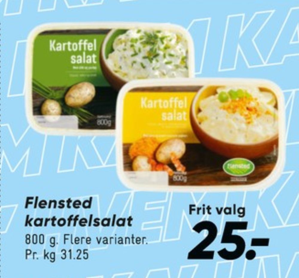 Flensted, Kartoffelsalat med Dild & Purløg