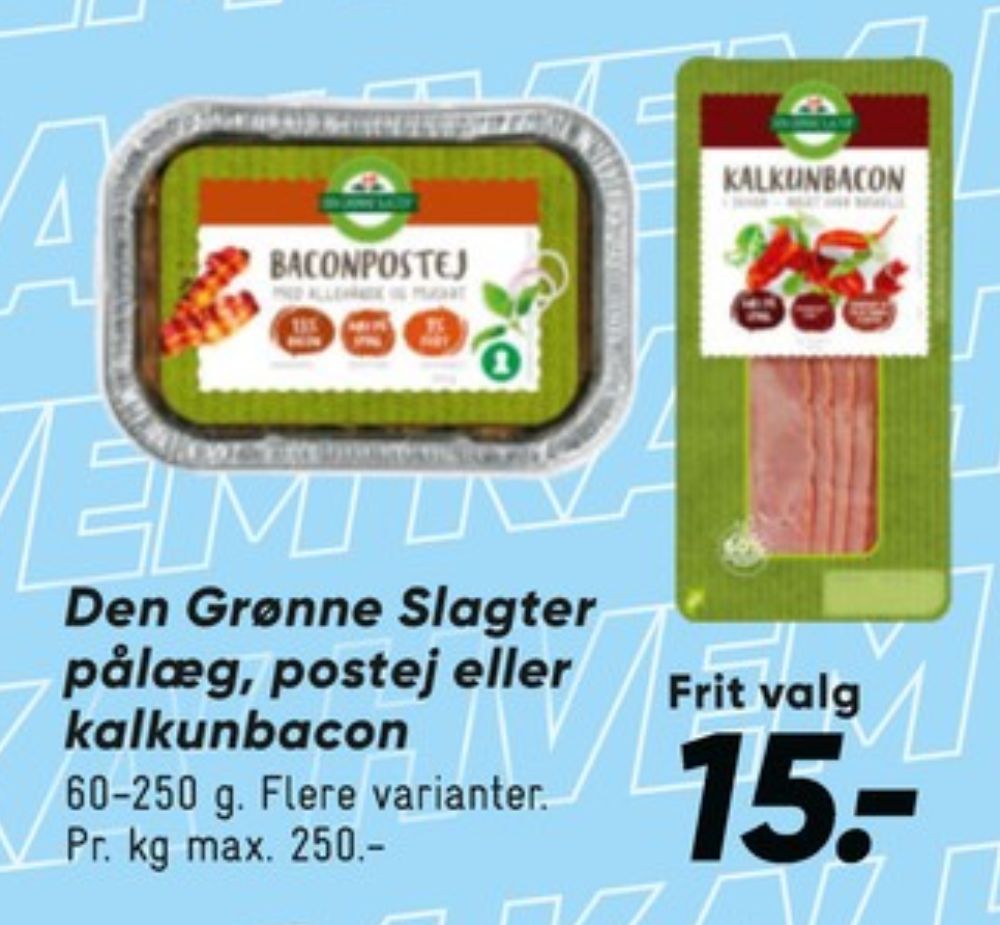 Den Grønne Slagter, Leverpostej