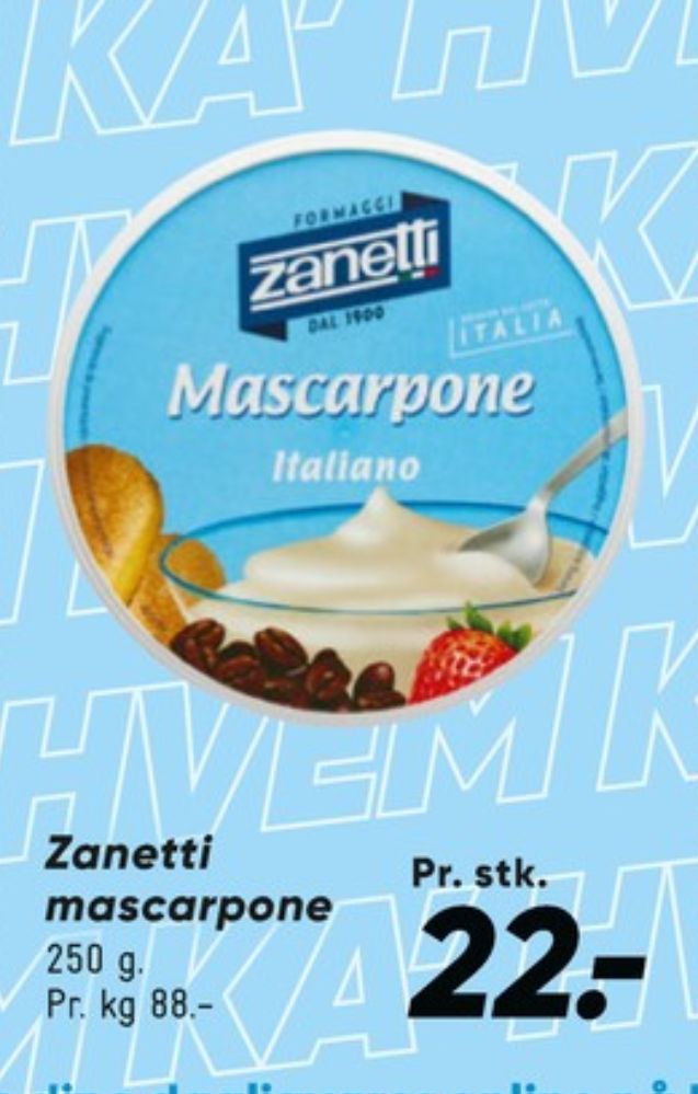 Zanetti, Mascarpone
