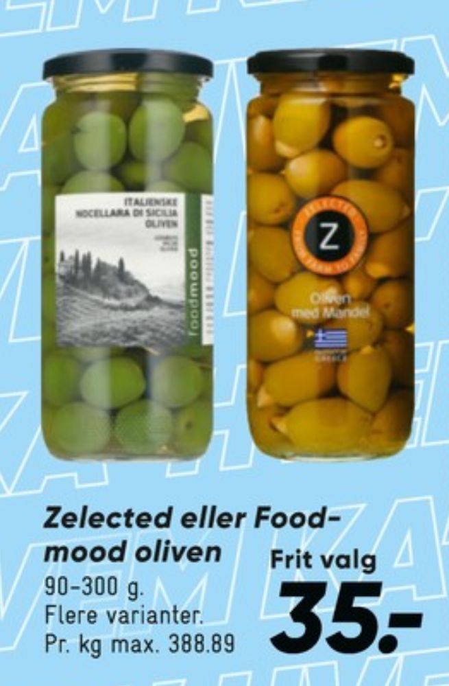 Zelected, Oliven