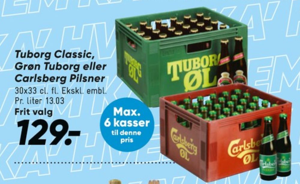 Carlsberg Pilsner, Øl