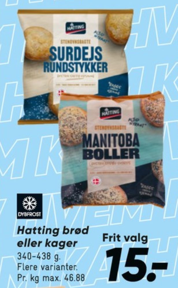 Hatting, Surdejs  Rundstykker