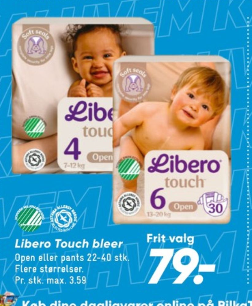 Libero Touch, Bleer str 6 13-20 kg