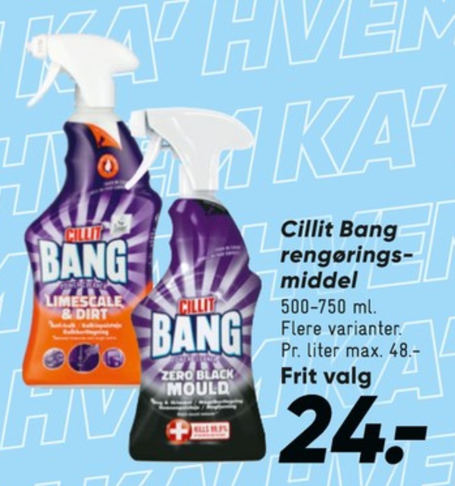 Cillit Bang, Rengøring - universal
