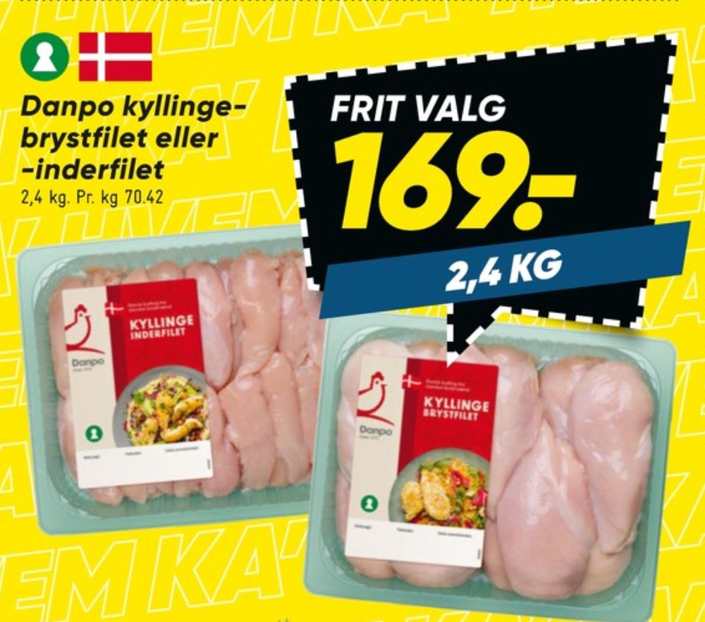 Danpo, Kyllingebrystfilet