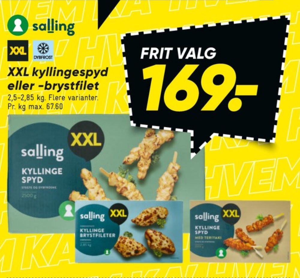 Salling, Kyllingebrystfilet