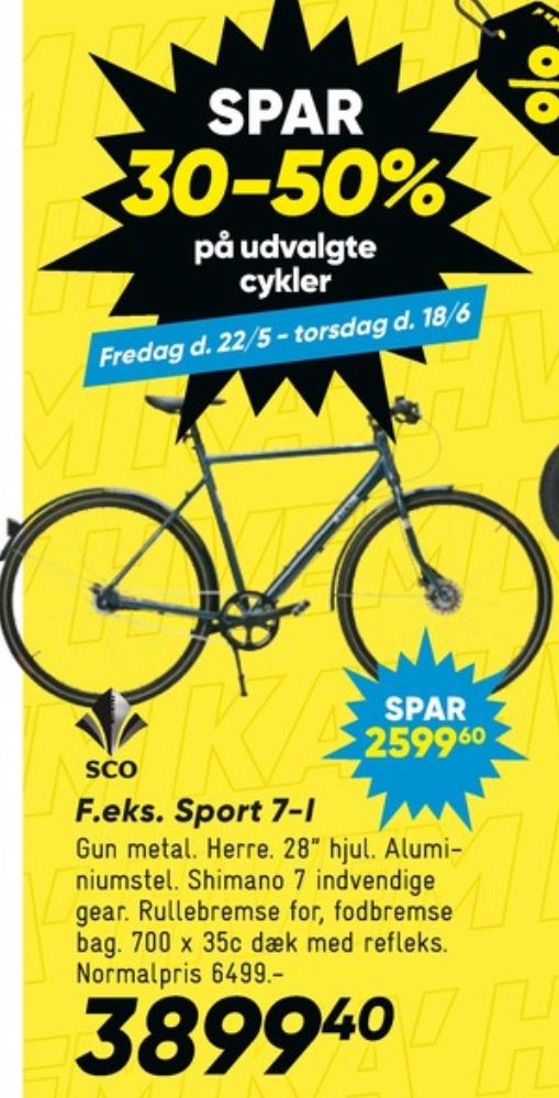 SCO, Cykel