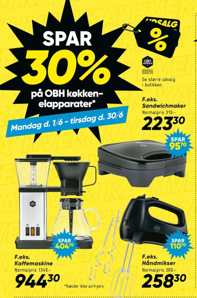 OBH Nordica, Kaffemaskine