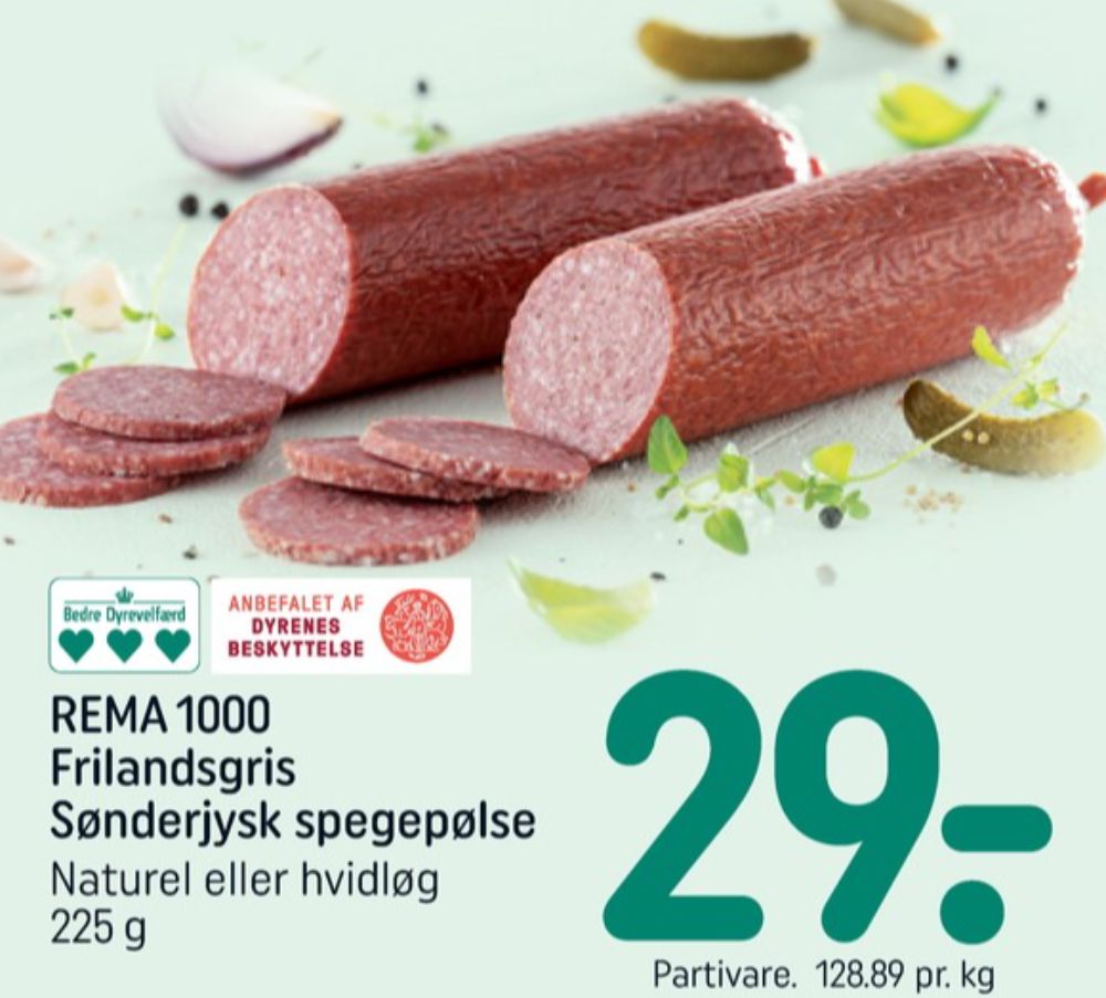 Rema 1000, Sønderjysk Spegepølse