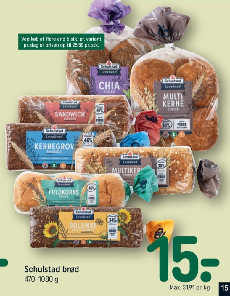 Schulstad Levebrød, Multikerneboller