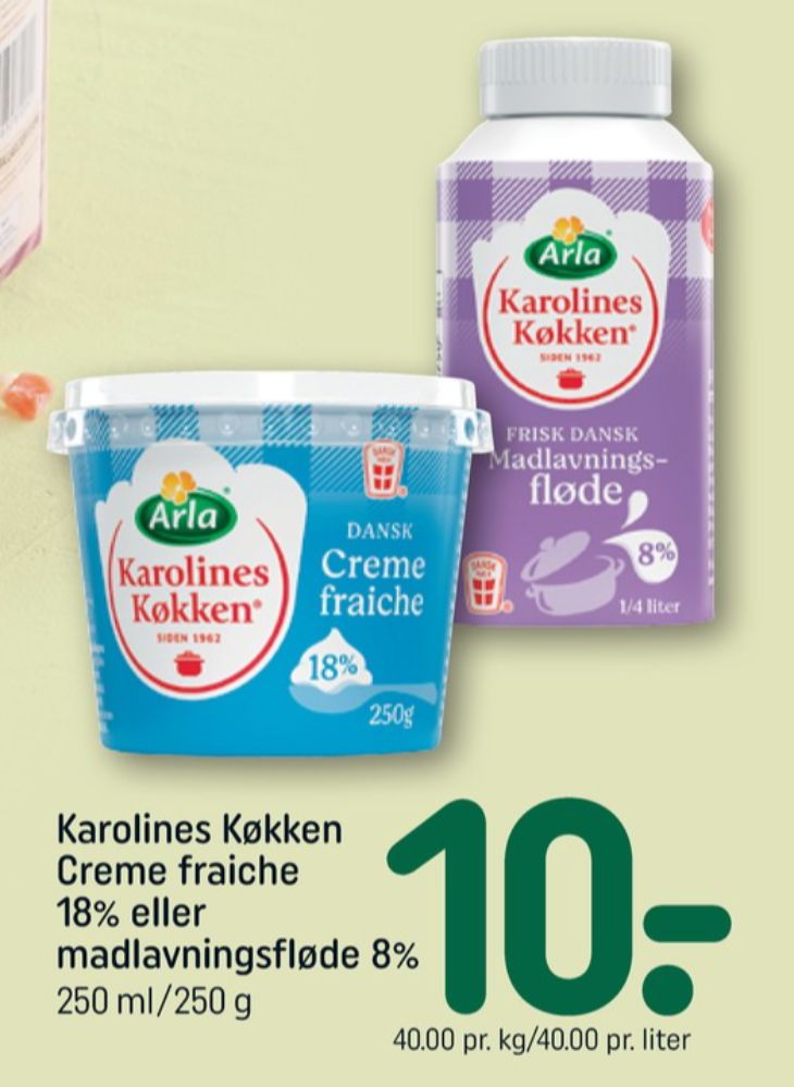 Karolines, Creme Fraiche 18%