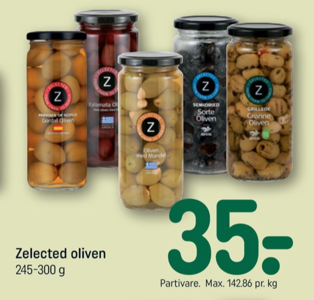 Zelected, Oliven