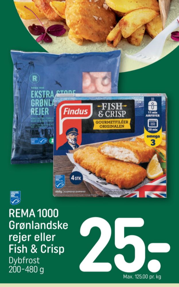 Rema 1000, Rejer