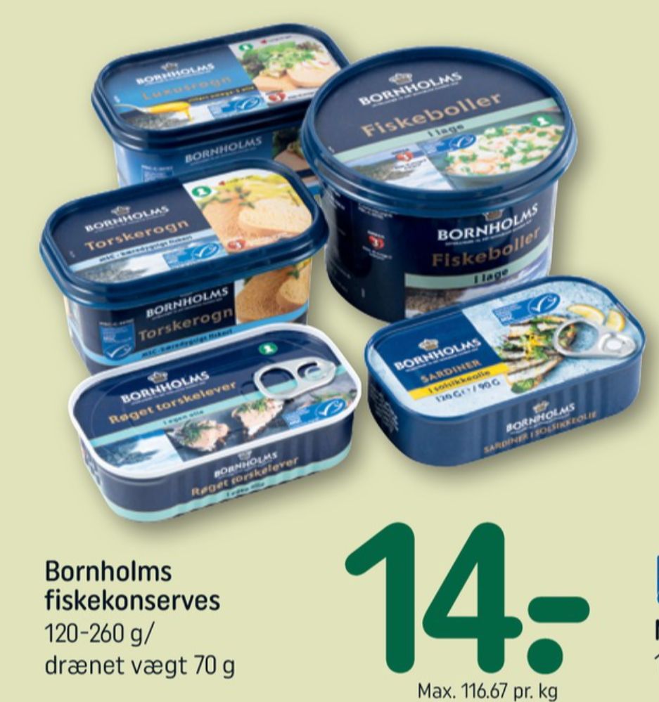 Bornholms, Fiskeboller