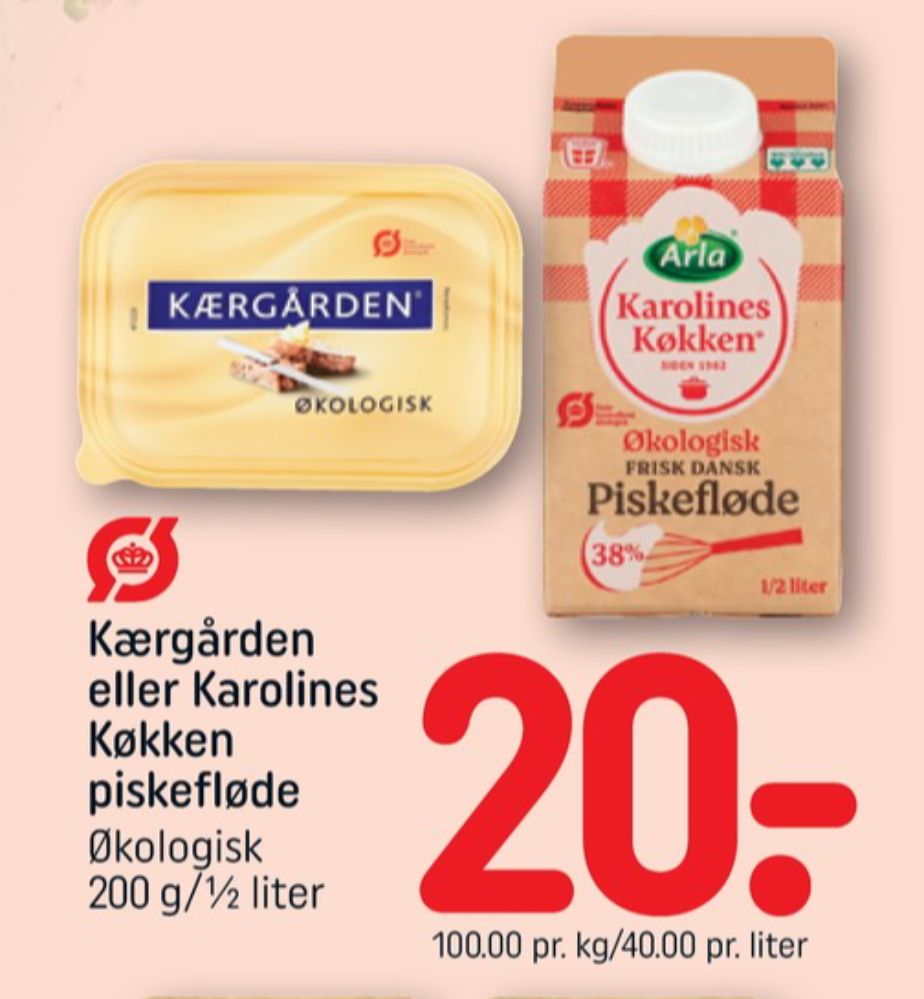 Karolines, Piskefløde