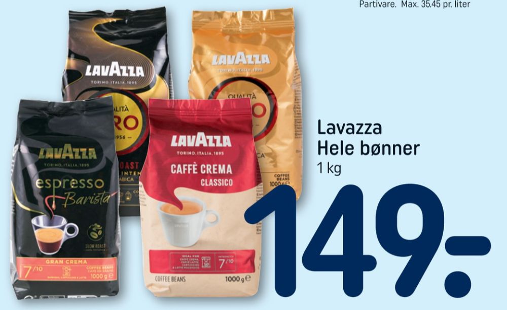 LavAzza Espresso Barista Perfetto, Kaffebønner