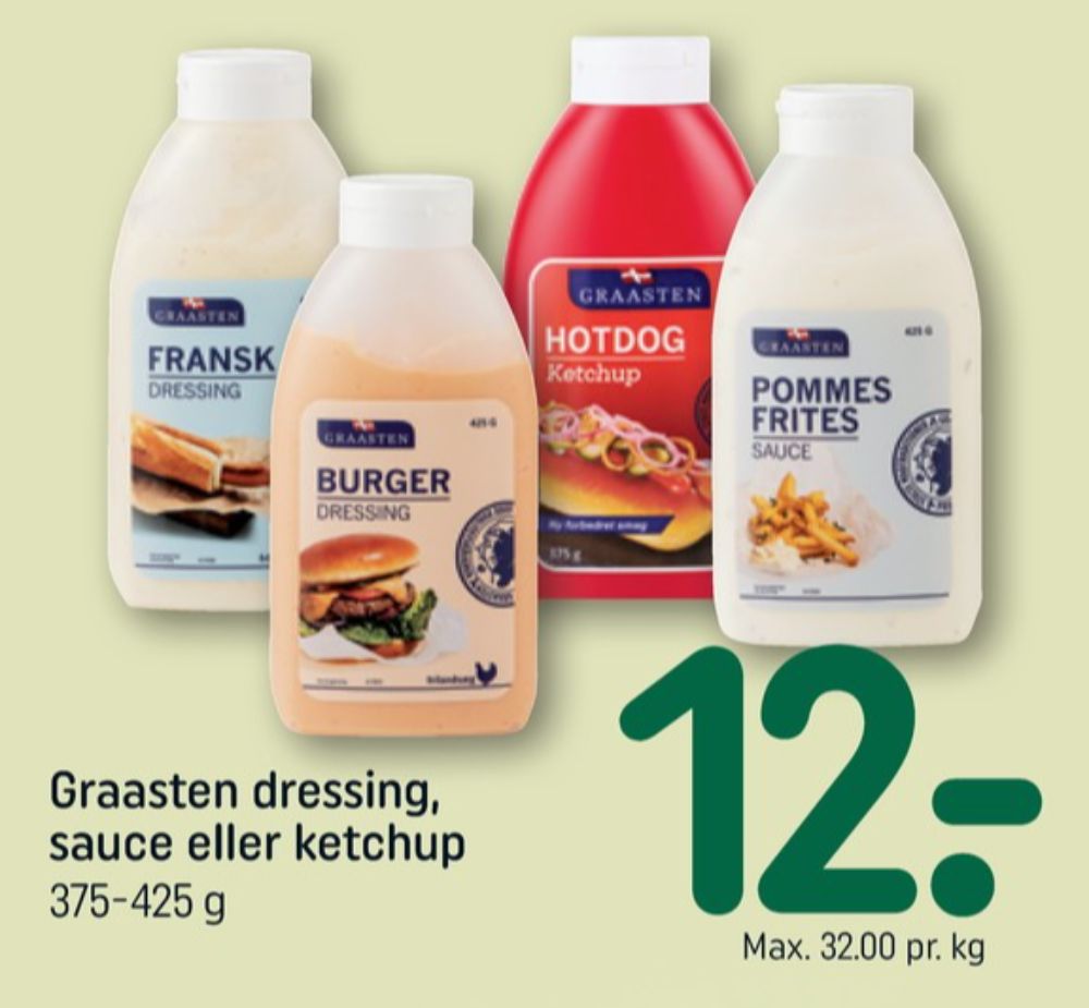 Graasten, Pommes frites sauce