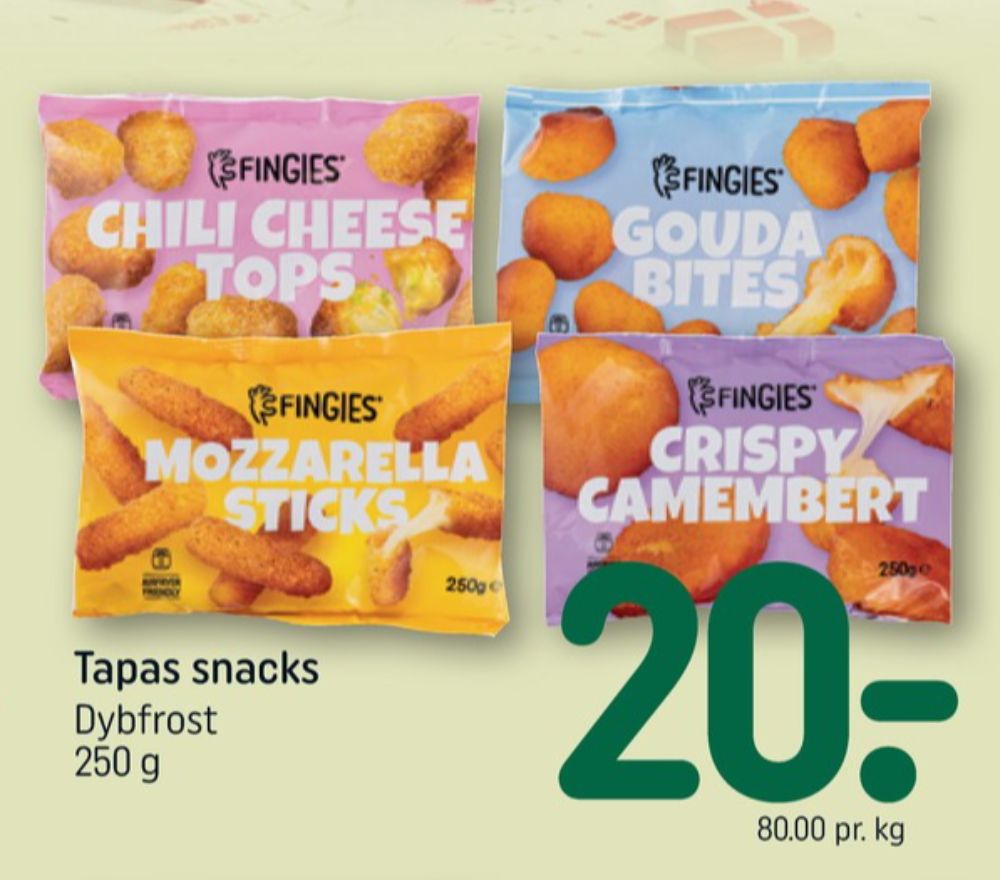 Fingies, Chili Cheese Tops