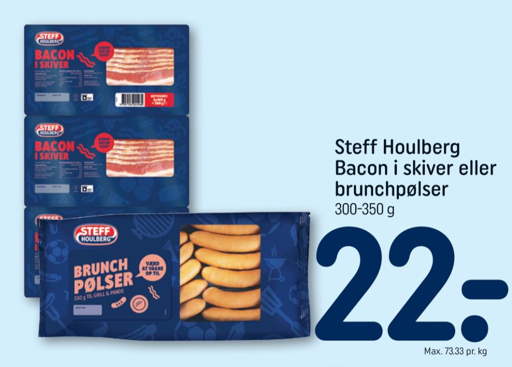 Steff Houlberg, Baconskiver