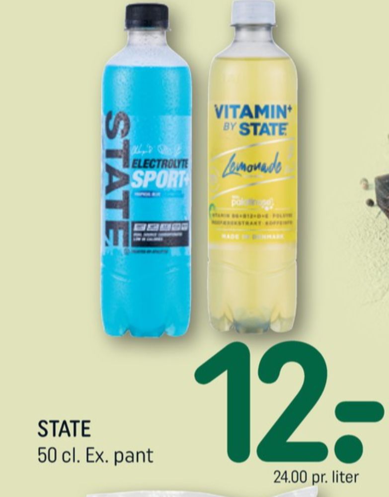 STATE Vitamin By State Lemonade, Energidrik