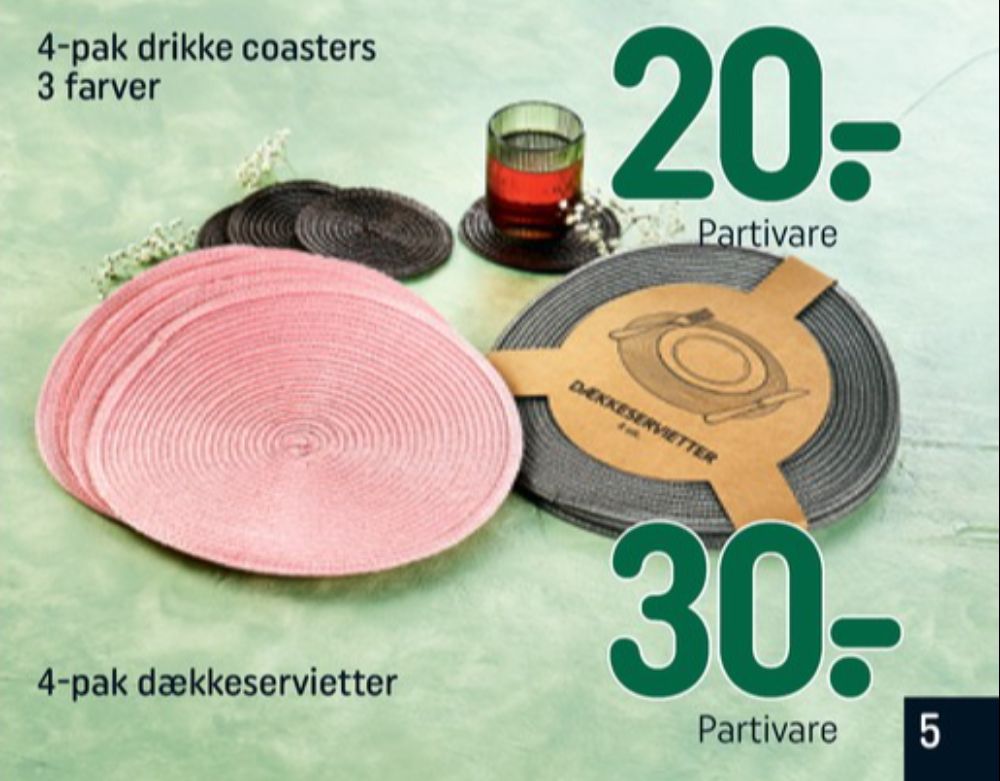 Dækkeserviet
