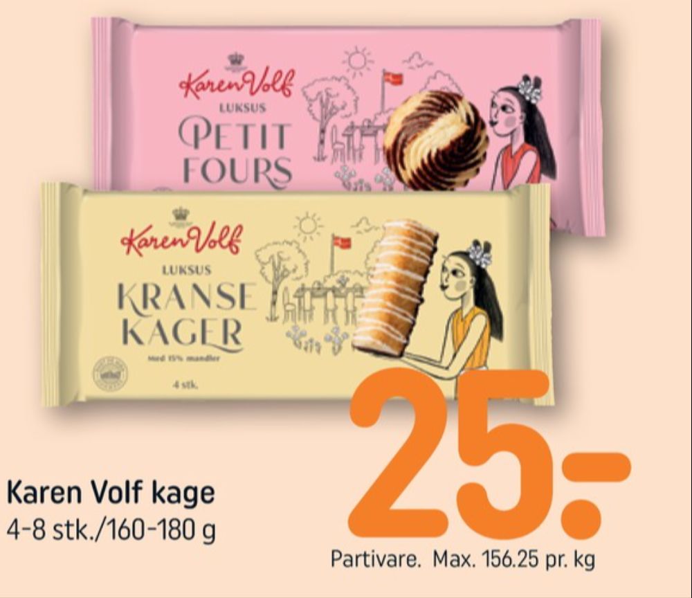 Karen Volf, Kransekage