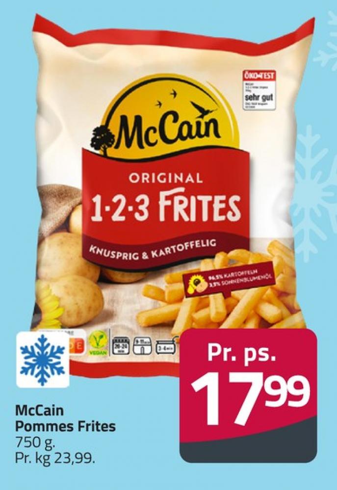 McCain, Pommes Frites