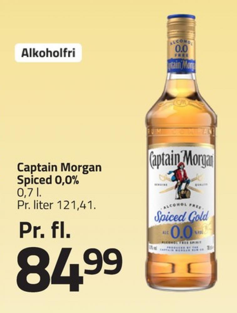 Captain Morgan Spiced Gold 0,0, Rom