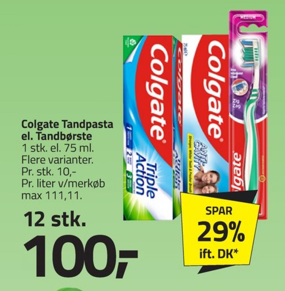 Colgate, Tandpasta