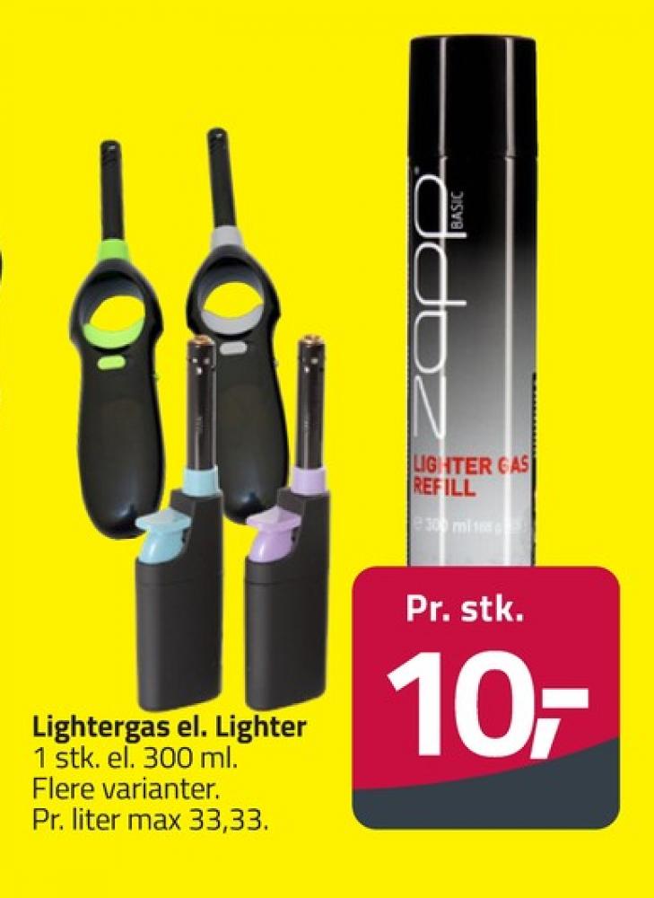 Zapp, Lightergas