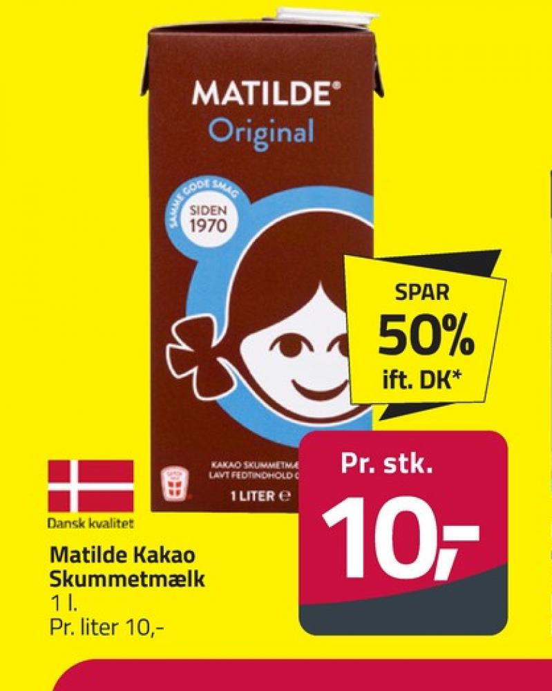 Matilde, Kakaomælk