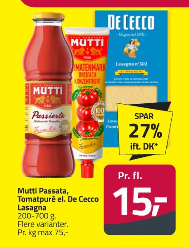 Mutti, Tomatpuré