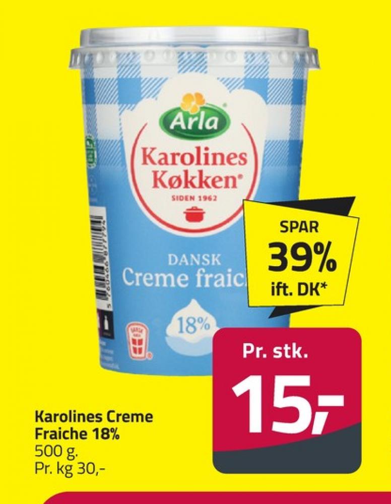 Karolines, Creme Fraiche 18%