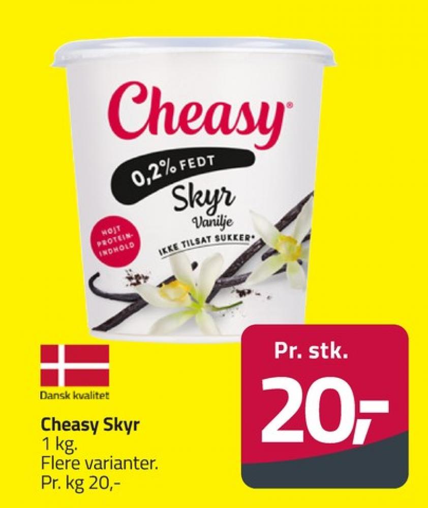 Cheasy, Vanilje Skyr 