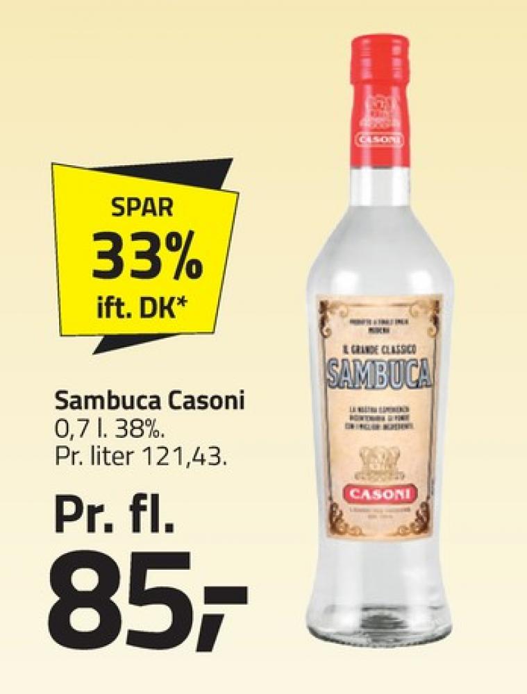 Casoni, Sambuca