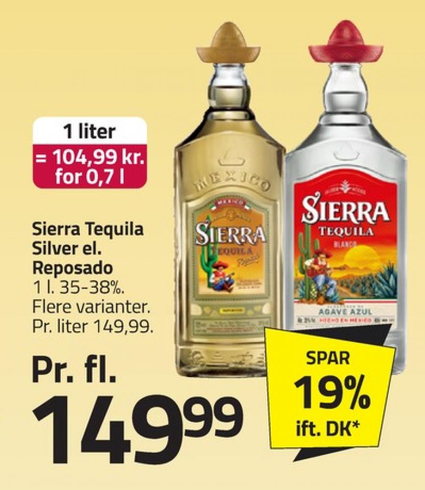 Sierra Silver, Tequila