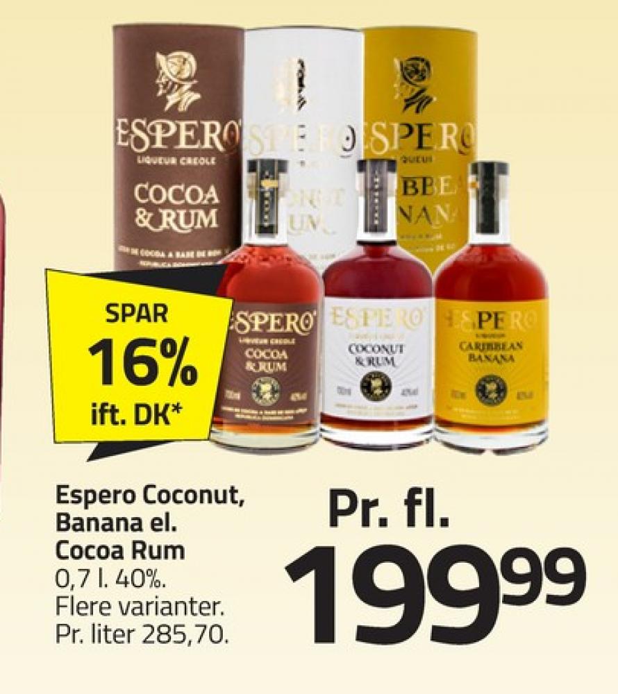 Espero Cocoa & Rum, Rom