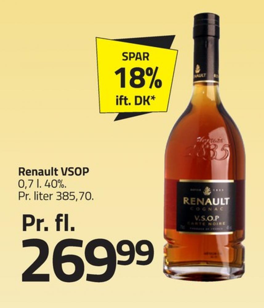 Renault VSOP, Cognac