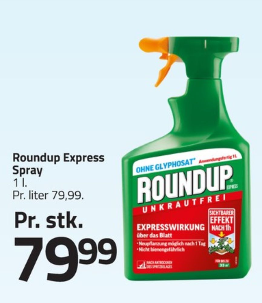 Roundup, Ukrudtsmiddel