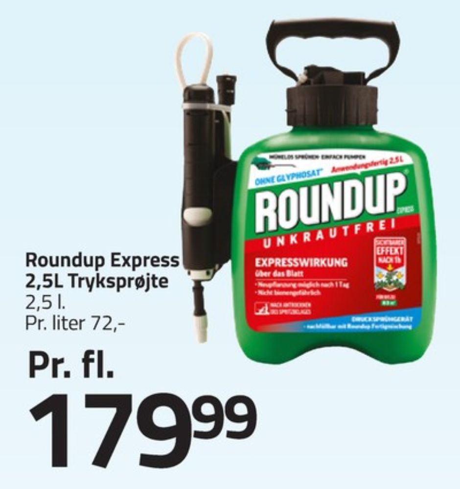 Roundup, Ukrudtsmiddel