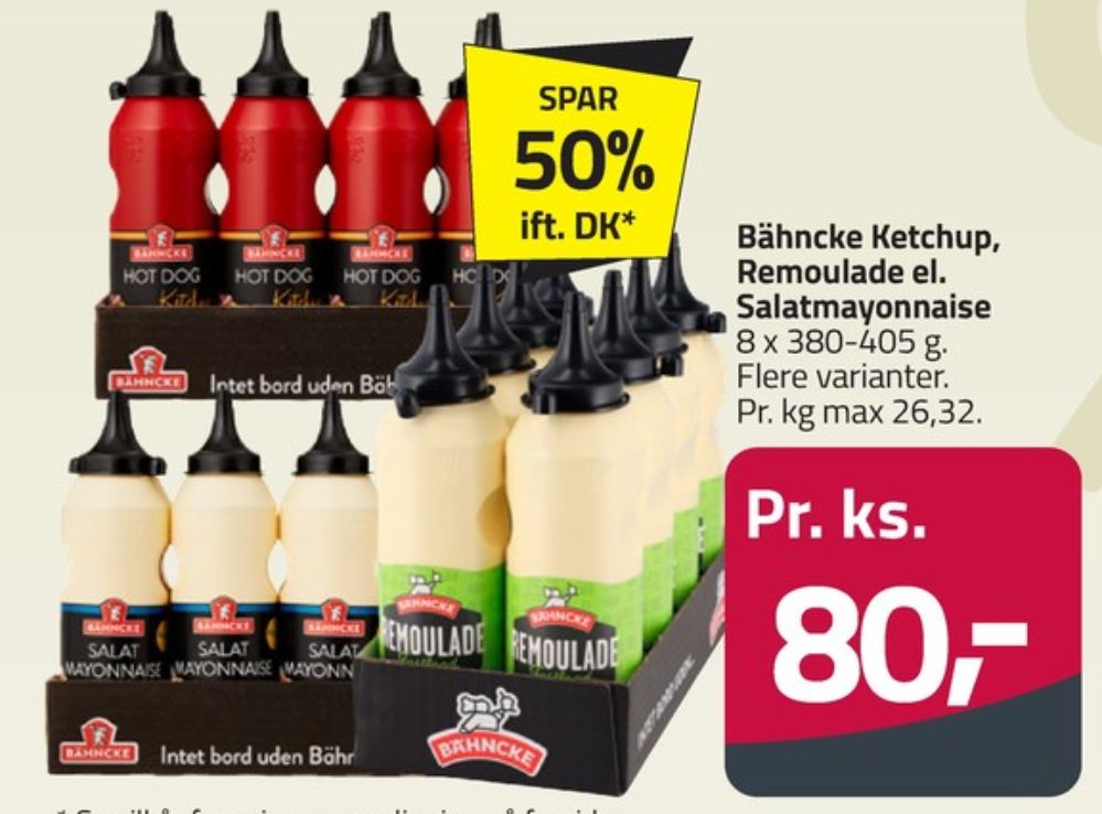 Bähncke, Hot Dog Ketchup