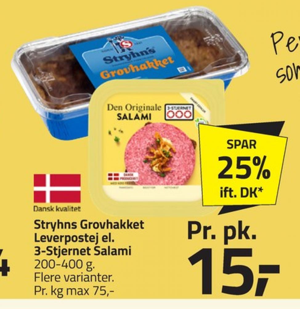Stryhns Grovhakket, Leverpostej