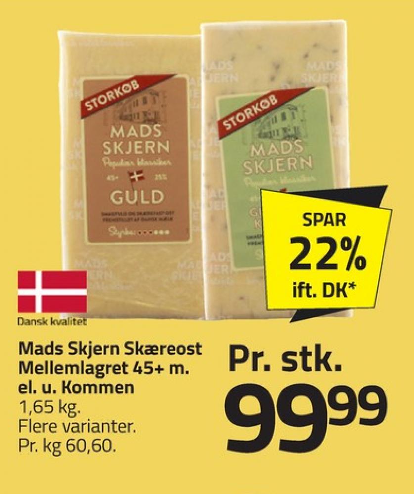 Mads Skjern, Skæreost 45+ Guld