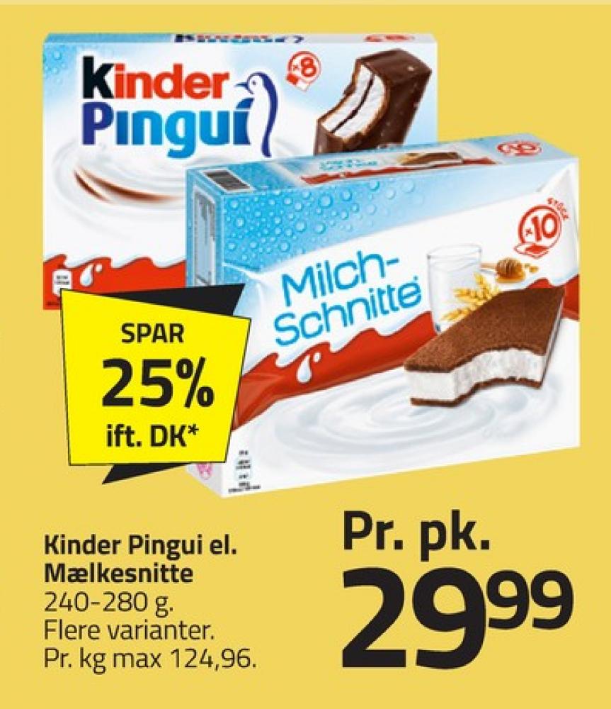 Kinder MilkSlice, Cool Snacks