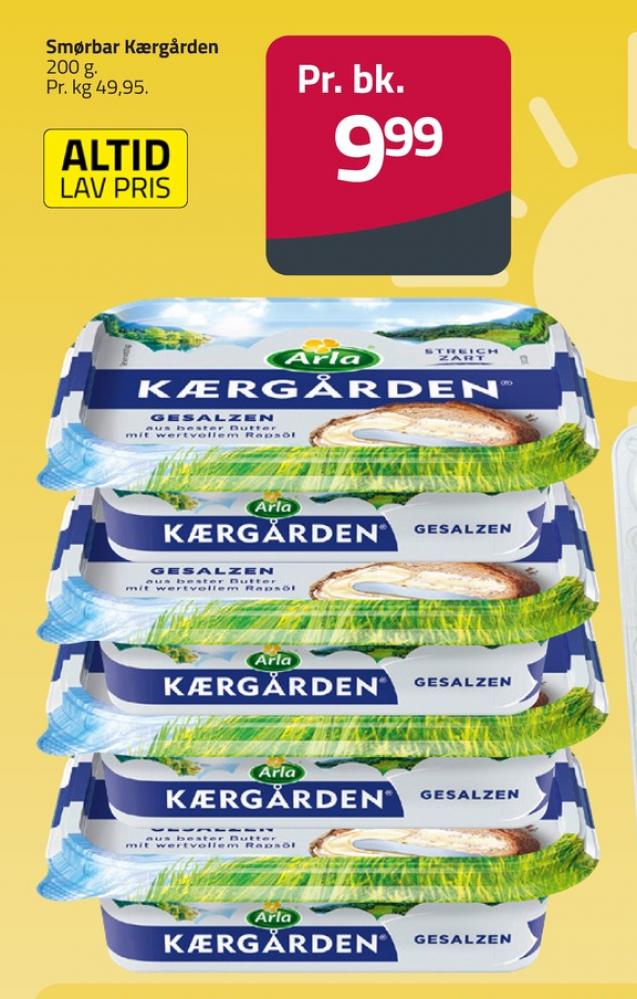 Kærgården, Smørbar