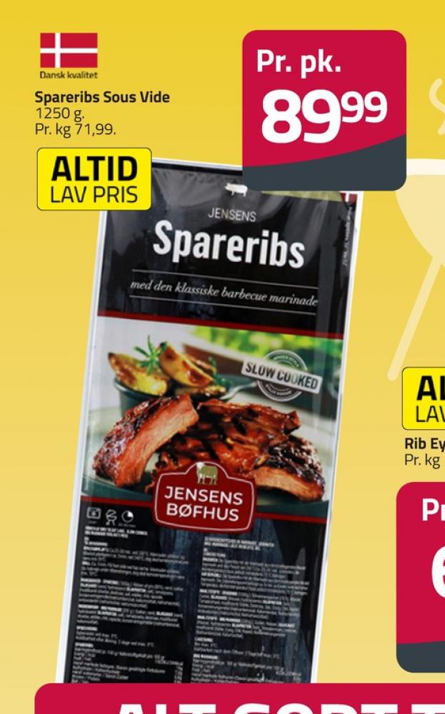 Jensens, Spareribs