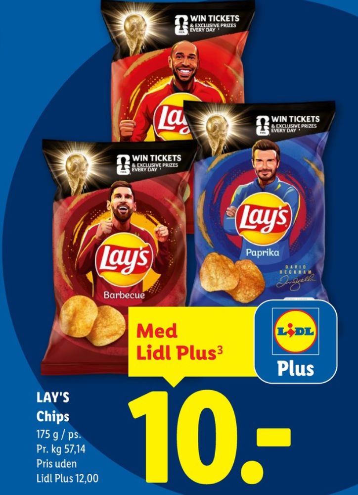 Lays, Saltede Chips