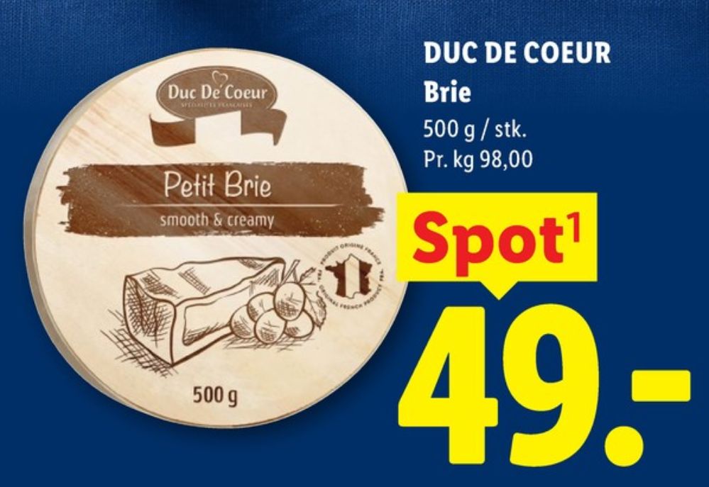 Duc De Coeur, Brieost
