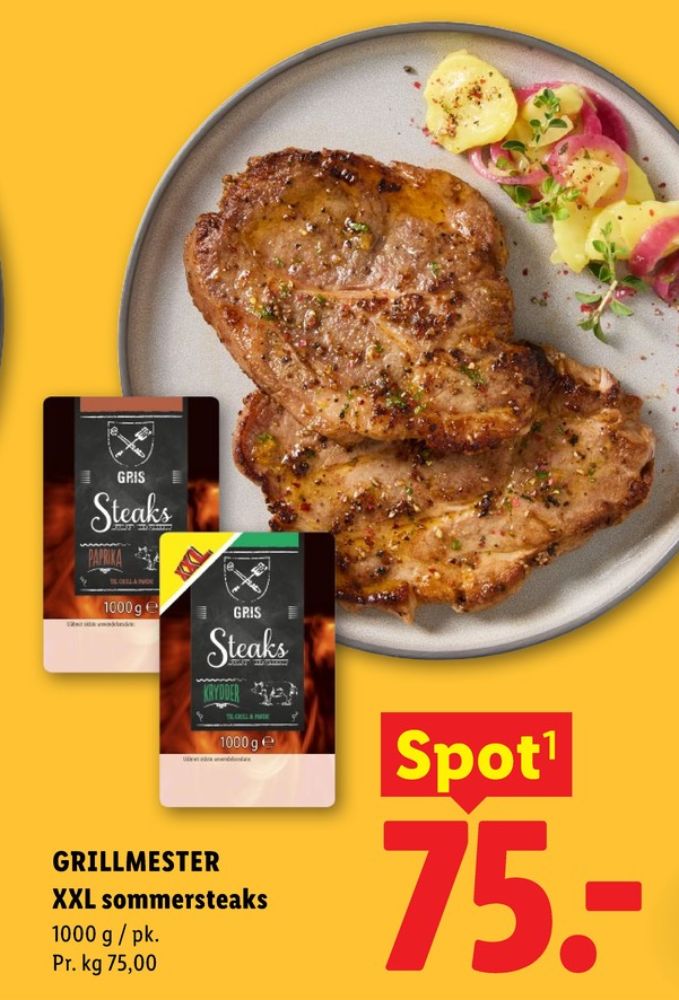 Grillmester, Nakkekoteletter